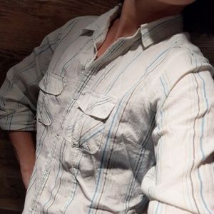 NFS nwot Patagonia River Driver fitted shirt Sz 4